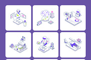 Technology & AI Illustrations Bundle, a Technology Illustration by Vectors Market (Thumbnail 9 of 19)