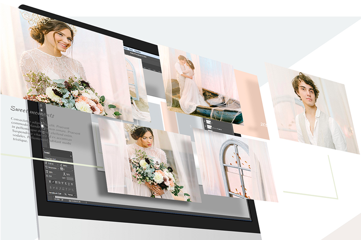 Wedding Album Template / AWD, a Brochure Template by ArealPro (Photo 4 of 6)