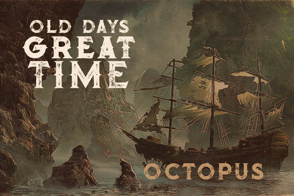 Octopus - Vintage Style Font preview 3