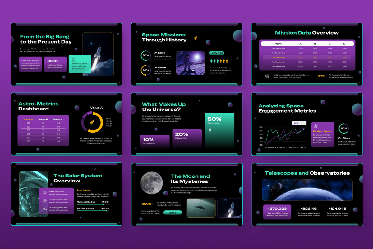 Outer Space Keynote, a Presentation Template by Loin Studio (Photo 4 of 4)