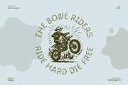 Bartine Stamp, a Sans Serif Font by Craft Supply Co. (Thumbnail 2 of 8)