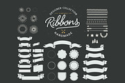 70+ Vintage Ribbons, an Illustration by VectorBakery (Thumbnail 5 of 5)