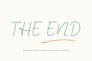 Foureight, a Handwritten Font by rmdndsign (Thumbnail 7 of 7)