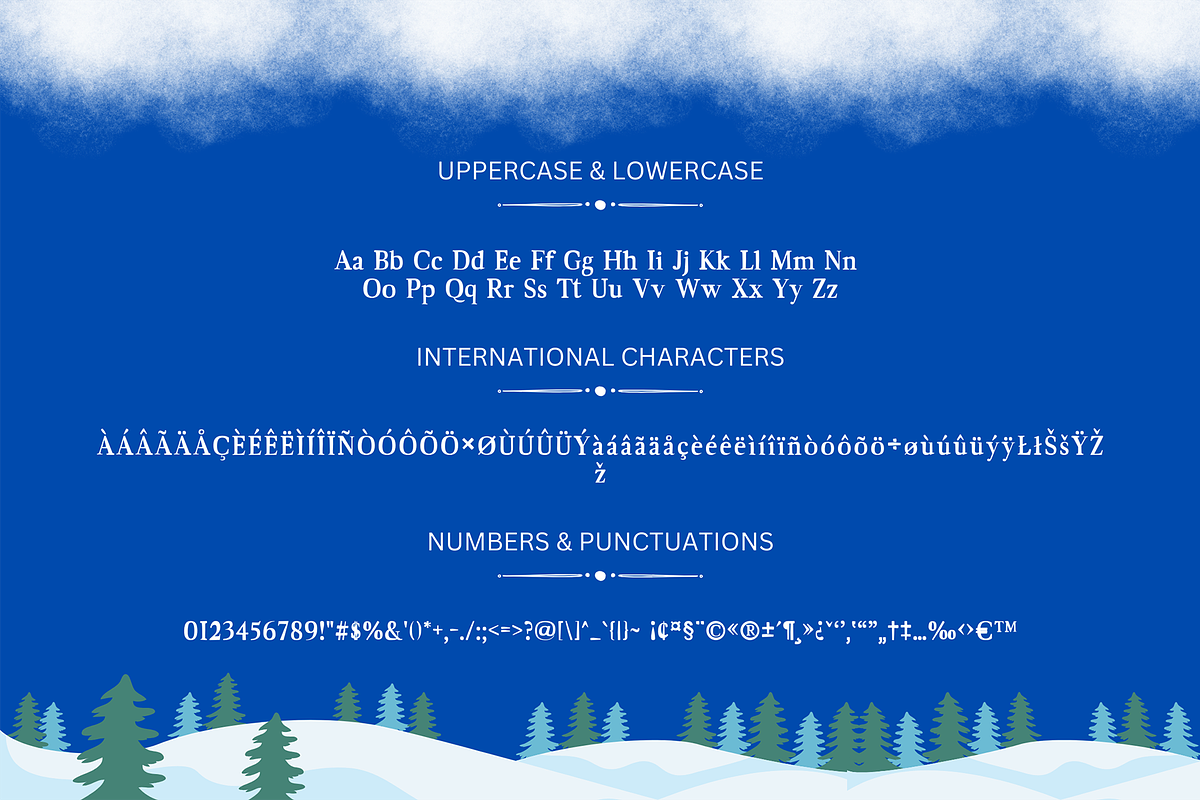 Besabriyaan Christmas Font, a Font by Creativetacos (Photo 5 of 6)