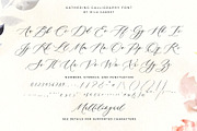 Gathering Calligraphy Wedding Script, a Script Font by Mila Garret (Thumbnail 13 of 17)