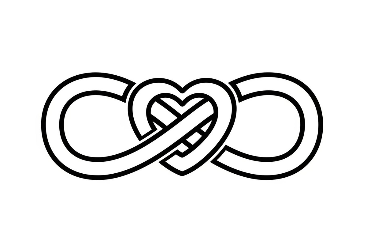 50 Infinity Heart Symbol Vector Bund, an Illustration by abu67222 (Photo 45 of 51)