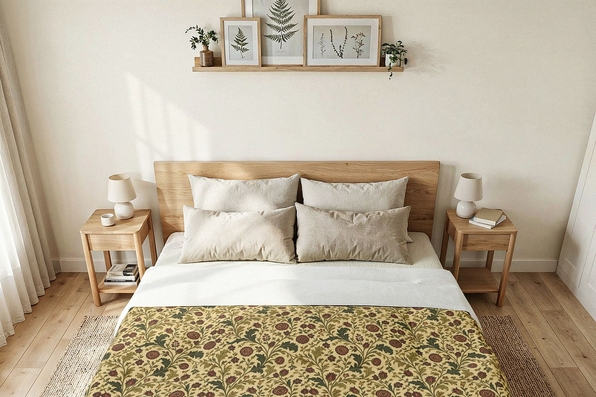 William Morris Inspired Pattern Bund, a Pattern Graphic by elfy creative (Photo 8 of 11)