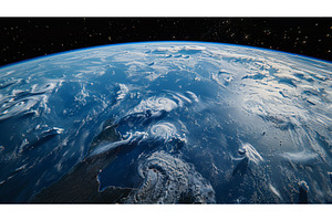 Earth Viewed From Space, a Technology Photo by Goinyk