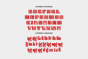 Richard Collins Condensed Sans, a Sans Serif Font by Cruzine (Thumbnail 7 of 9)