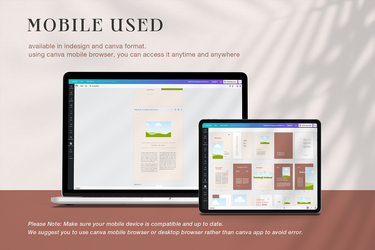 Canva Minimalist Portfolio | Minisho, a Magazine Template by BlancaLab Studio (Photo 9 of 9)