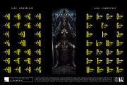 Mortal Blade Typeface, a Blackletter Font by alit design (Thumbnail 11 of 20)