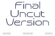 Akalime Lined, a Sans Serif Font by Craft Supply Co. (Thumbnail 3 of 8)