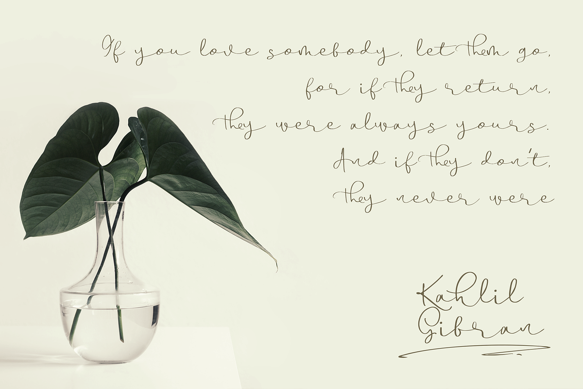 Boulevard - Handwritten Font Duo, a Script Font by endita (Photo 16 of 16)