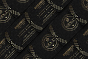 Gold And Black Business Card, a Business Card Template by Marvel (Thumbnail 2 of 4)