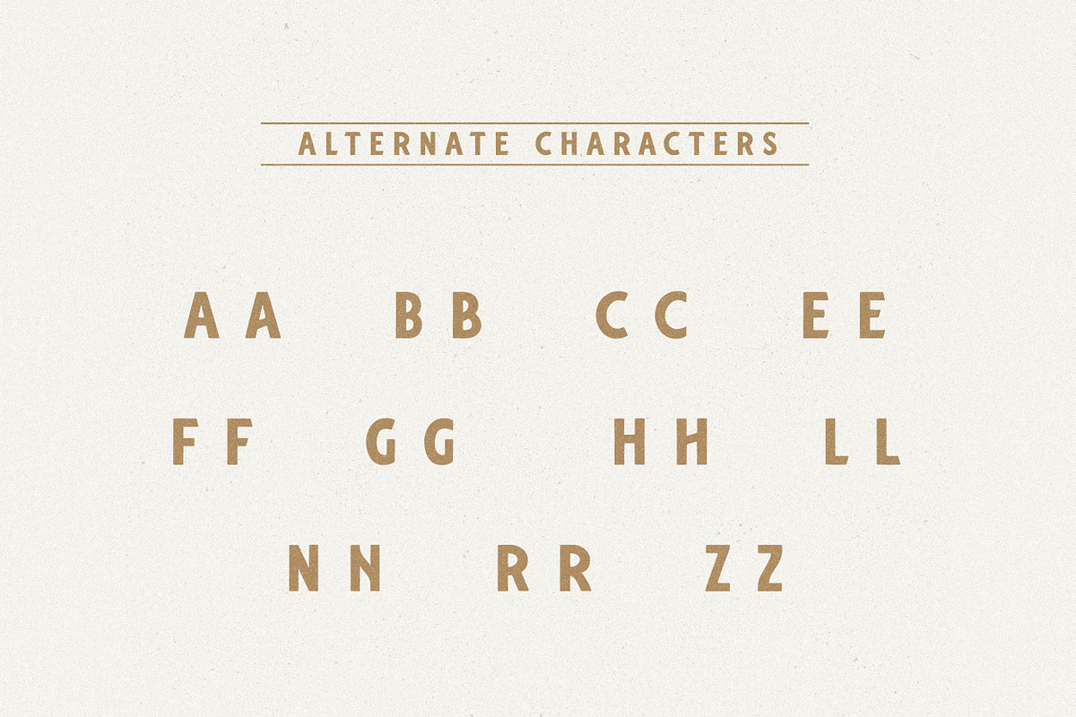 Pinehurst | Bold Display Typeface, a Sans Serif Font by Daniel Neuman (Photo 3 of 7)