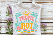 Tropic Like It's Hot Summer Sublimat, a Texture Illustration by DreamPrint404 (Thumbnail 2 of 6)