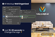 PSD Minimalist Office Logo Mockup, a Product Mockup by Ayy (Thumbnail 2 of 23)