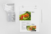 8 Clean & Contemporary Paper Mockups, a Print Template by SparkleStock (Thumbnail 2 of 5)