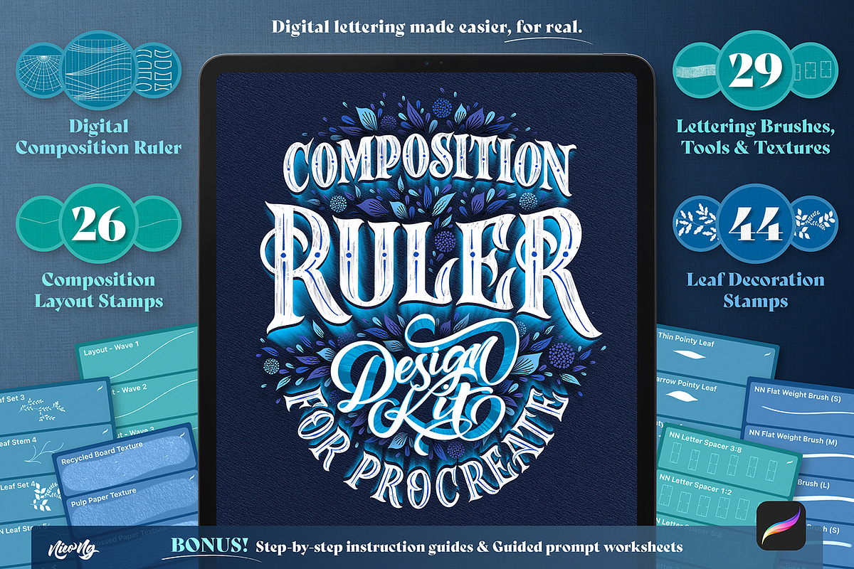 Composition Ruler Design Kit, a Brush Add-On by Nico-Ng (Photo 1 of 12)