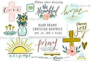 Hand Drawn Christian Graphics