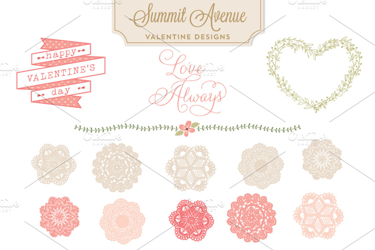 Valentine Design Bundle PNG files, an Illustration by Summit Avenue (Photo 2 of 5)