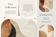 Abstract Boho Wall Art & Cliparts, a Poster Template by ARTOZEN DIGITAL (Thumbnail 6 of 17)