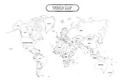 Travel Wedding Map Creator Kit II, an Illustration by Happy Monday Creative (Thumbnail 15 of 21)
