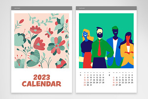 Colorful Calendar 2023