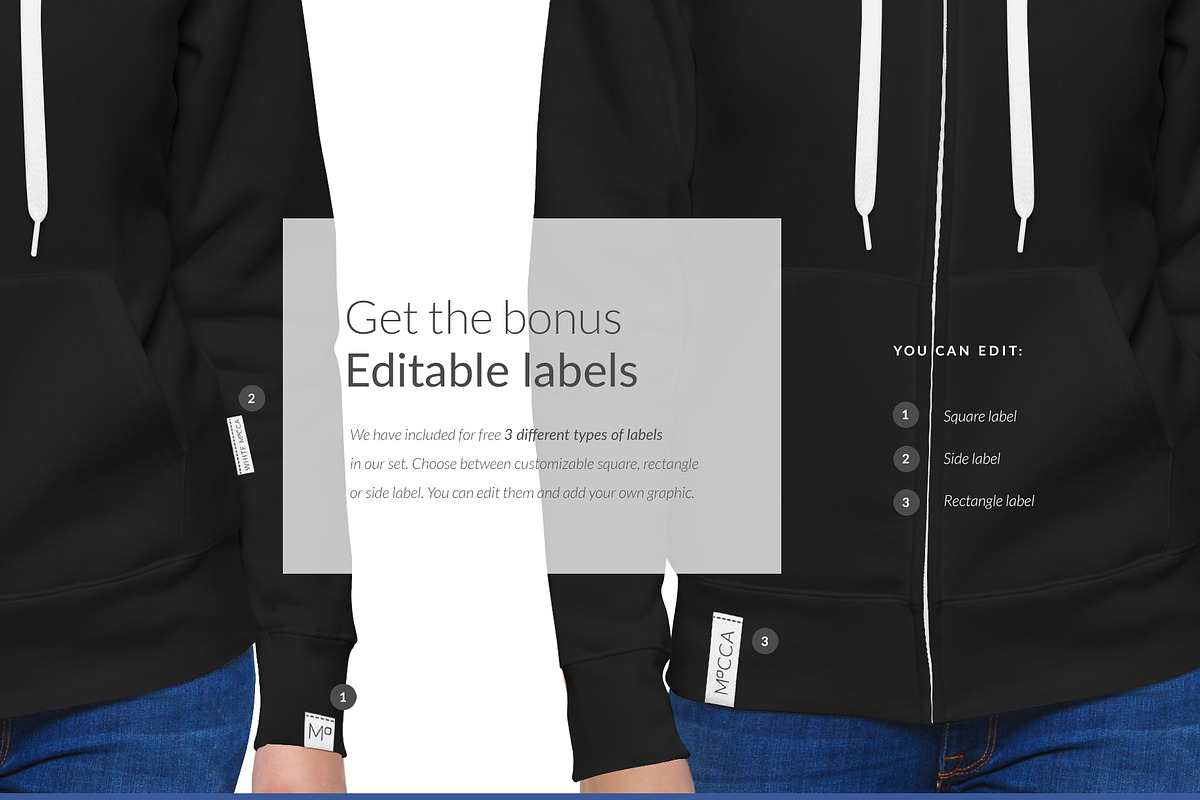 HOODIE & FLEECE BUNDLE 25xMock-ups, a Books & Magazine Mockup by Apparel_Mockups (Photo 3 of 28)