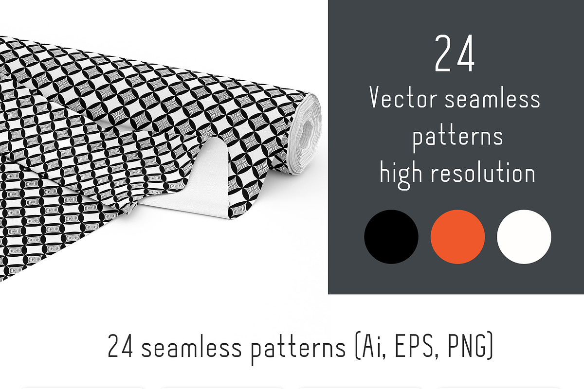 Modern Japanese patterns. Geometric, a Pattern Graphic by KomannaArt (Photo 5 of 6)