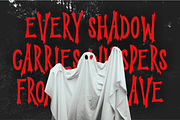 Mooneth Ghost - Horror Font, a Font by PutraCetol Studio (Thumbnail 4 of 5)