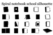 Spiral notebook school silhouette, a Graphic by musafir_fashion (Thumbnail 1 of 10)