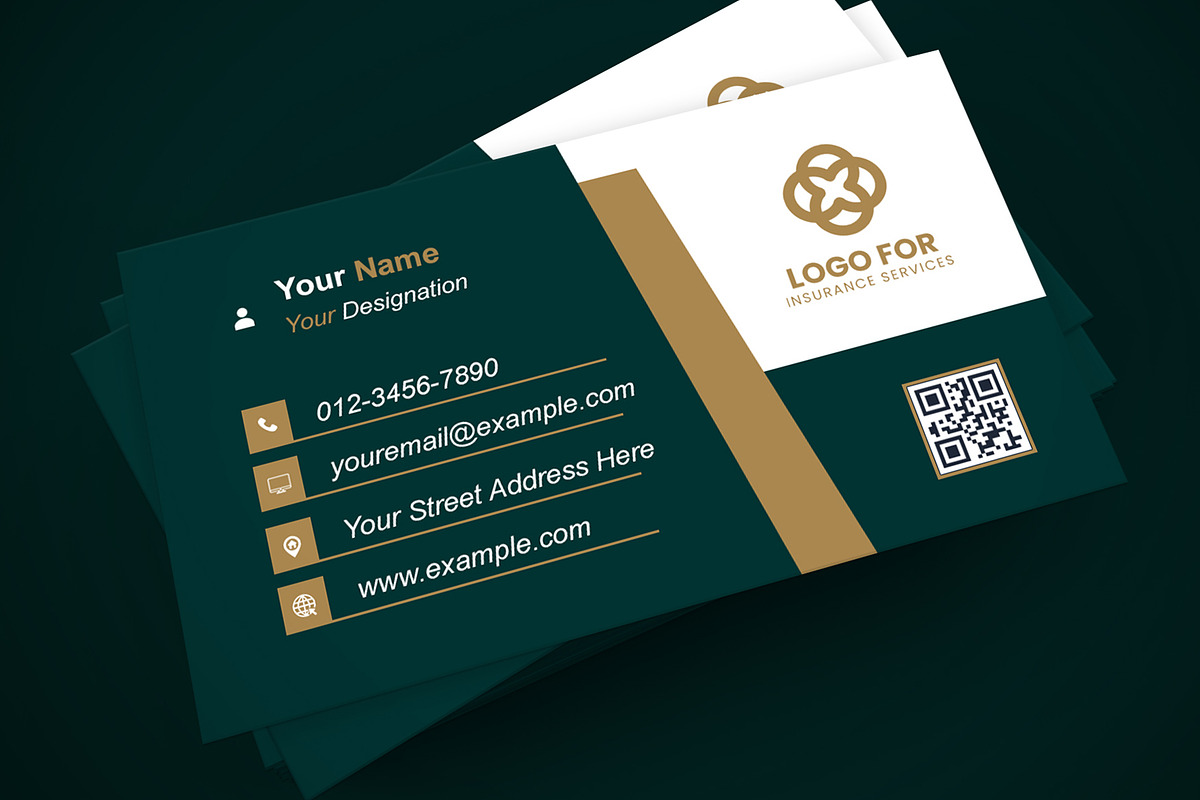 Editable Clean Business Card PSD preview 6