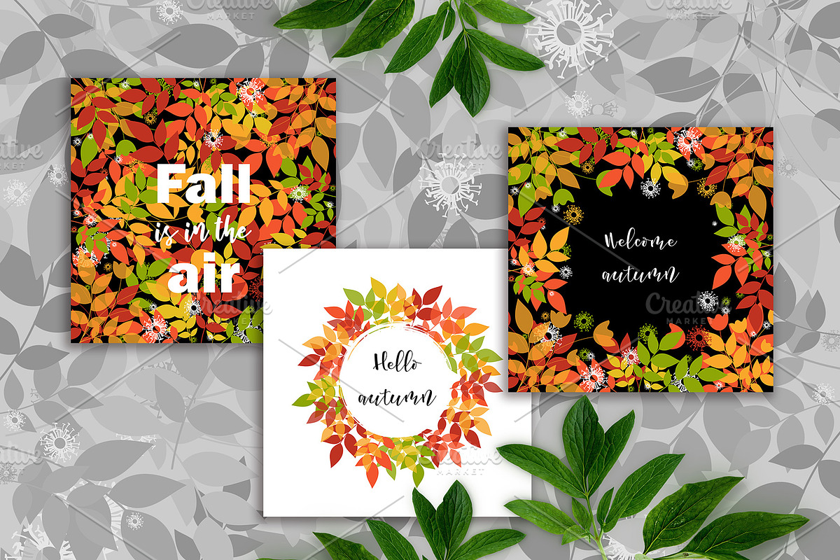 Fall is in the air, a Decorative Illustration by NKTN graphics (Photo 5 of 5)