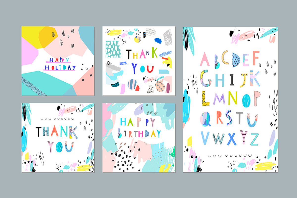 Paper CUT Alphabet, an Education Illustration by Lera Efremova (Photo 3 of 7)