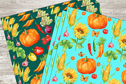 vegetable.seamless patterns, an Object Graphic by MitrushovaArt (Thumbnail 3 of 4)