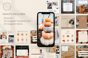 Fall Real Estate Social Media Bundle