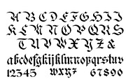 Fraktur Numb Font, a Blackletter Font by cromatixclassroom (Thumbnail 3 of 9)