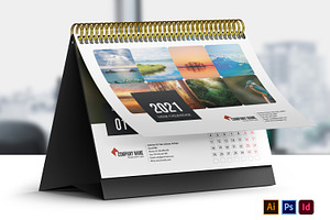 Desk Calendar 2021