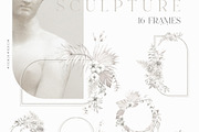 SCULPTURE White flowers collection, a Decorative Illustration by Anastezia Luneva (Thumbnail 4 of 9)