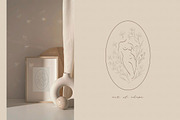 SALE Line Art Floral Graphic Bundle, a Graphic by Olya Creative (Thumbnail 13 of 23)