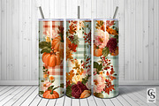 Grandmillennial Fall Flowers Pattern, a Pattern Graphic by Creative Store (Thumbnail 5 of 5)