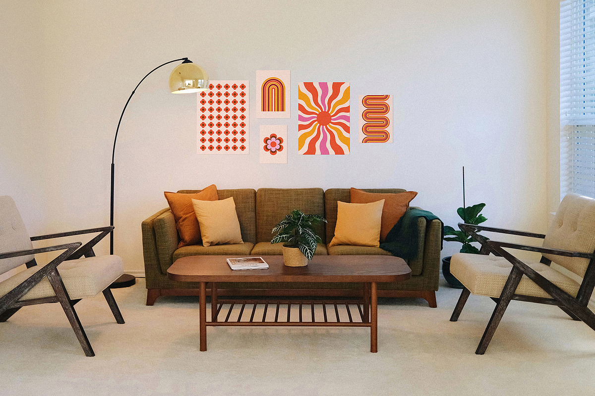 Retro Vibes Graphic Set 60s 70s, an Illustration by May Motif (Photo 20 of 23)