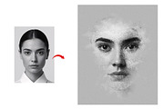 Mixed Art Photo Effect Template, an Action Add-On by Photoshop Action (Thumbnail 2 of 14)