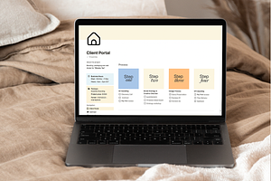 Notion Client Portal Project Tracker