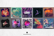 Abstract Album Cover Artworks Bundle, a Social Media Template by pixelsao (Thumbnail 4 of 6)