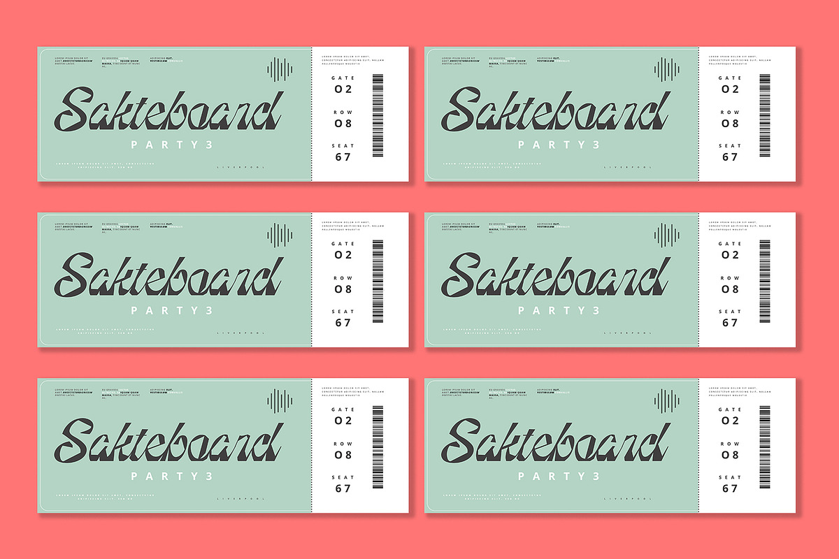 Beanuci, a Script Font by Damelev (Photo 4 of 13)