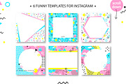 MEMPHIS STYLE:templates and patterns, a Pattern Graphic by Fresh-shop (Thumbnail 2 of 3)