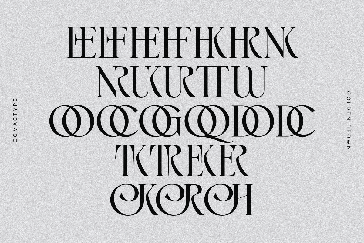 Golden Brown - Modern Serif Typeface, a Serif Font by Comactype Foundry (Photo 19 of 20)