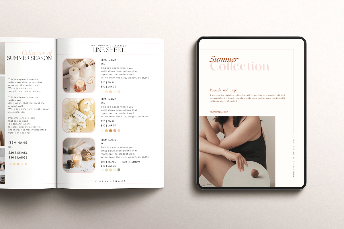 Wholesale Product Catalog for Canva, a Magazine Template by Hellohastore (Photo 7 of 10)